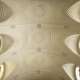 Il soffitto della chiesa � decorato con motivi geometrici e stelle a otto punte, illuminato da finestroni laterali